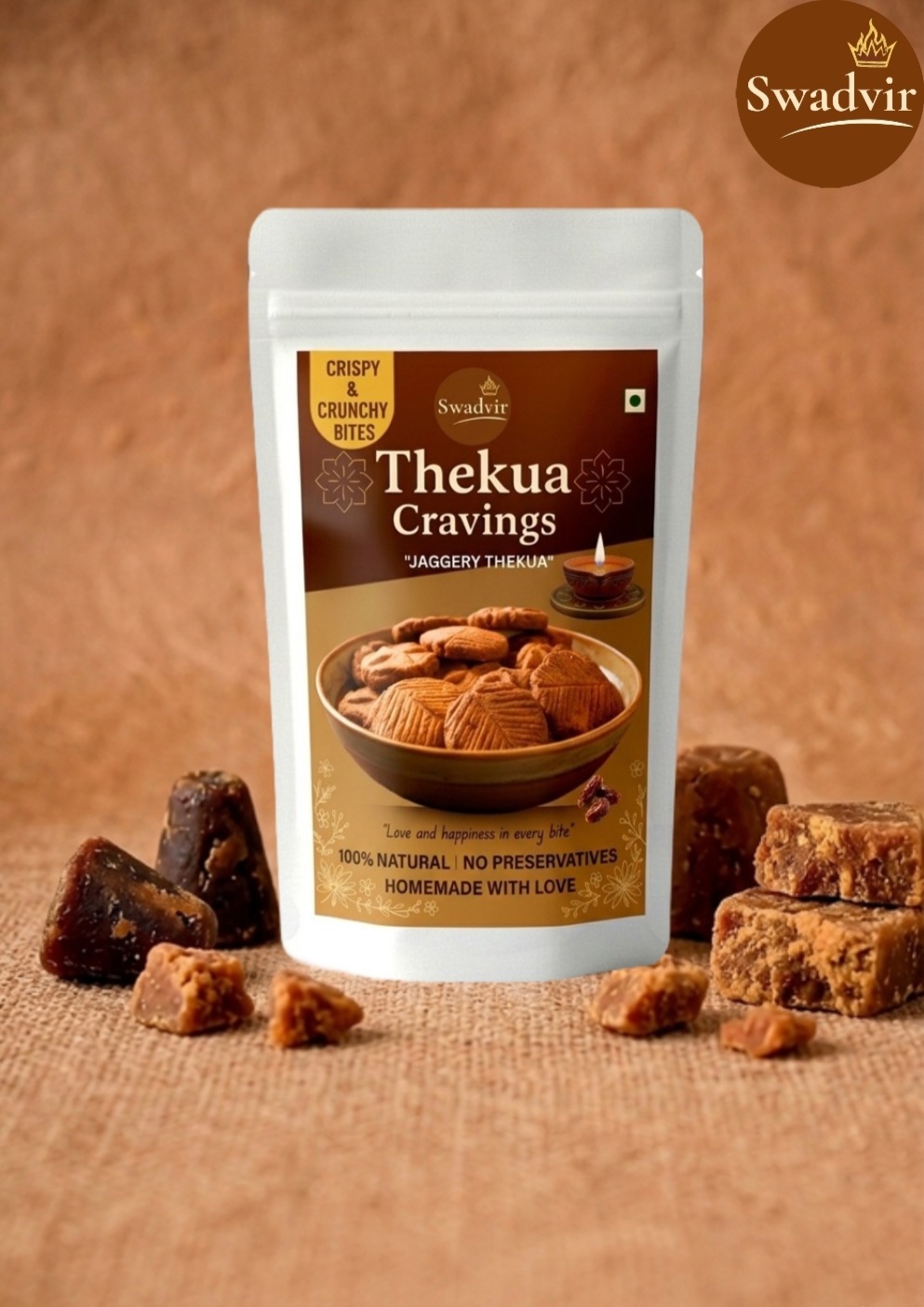 Jaggery Thekua