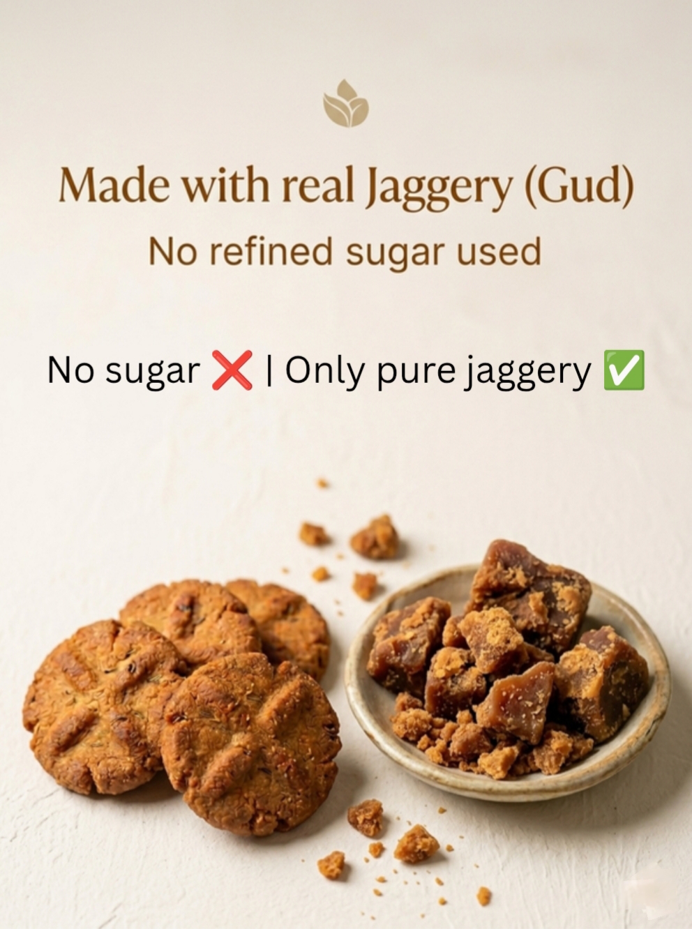 Khasta and Jaggery Combo